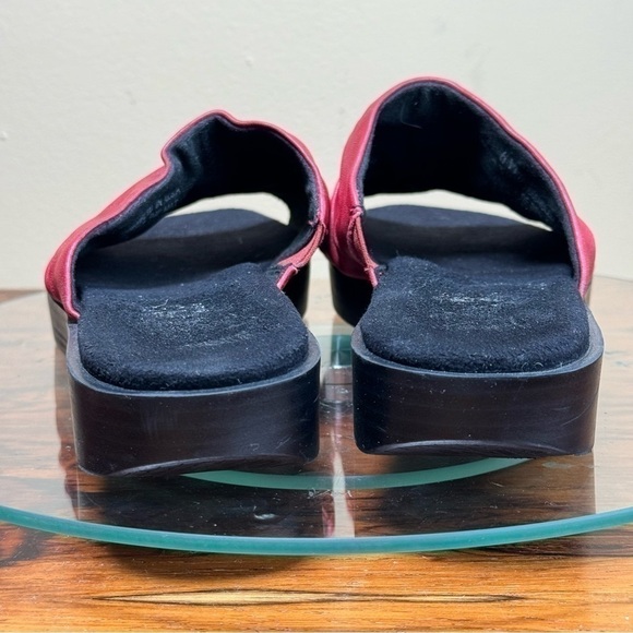 Munro Kala Slide Sandal - Red Leather - size 6 - Picture 12 of 15